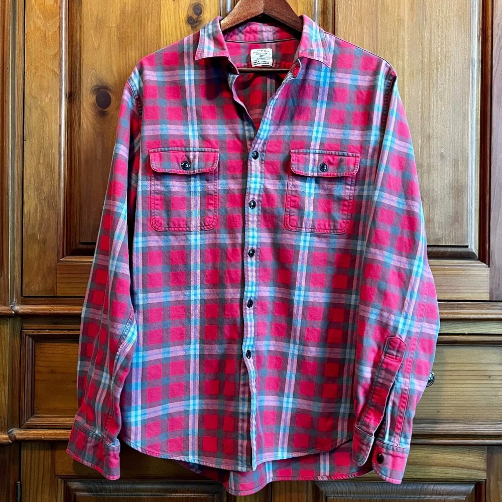 J Crew Flannel Shirt - Large
